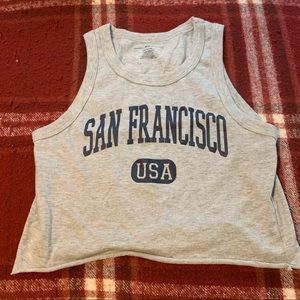 RARE Brandy Melville San Fran crop tank